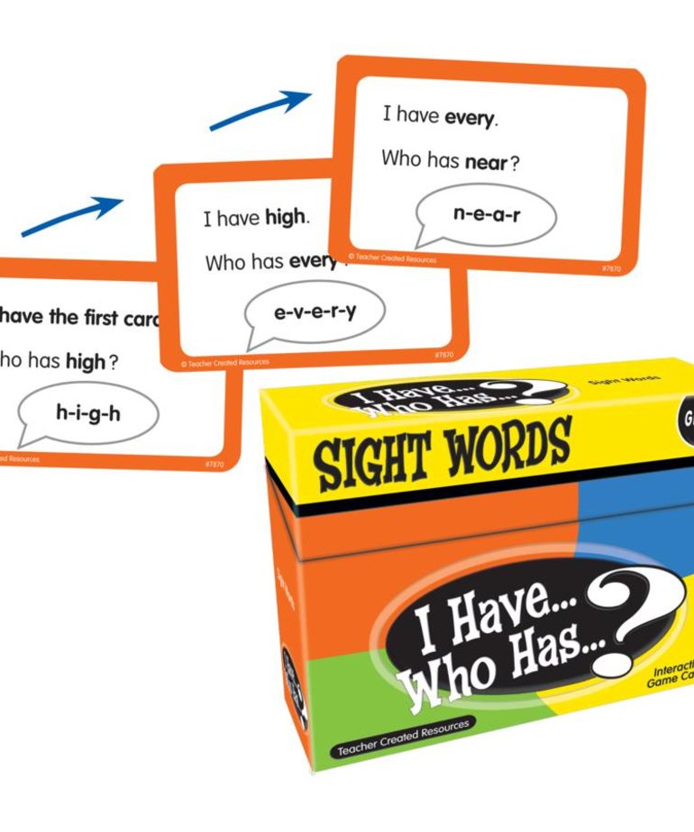 I Have...Who Has? SIght Words Grade 2