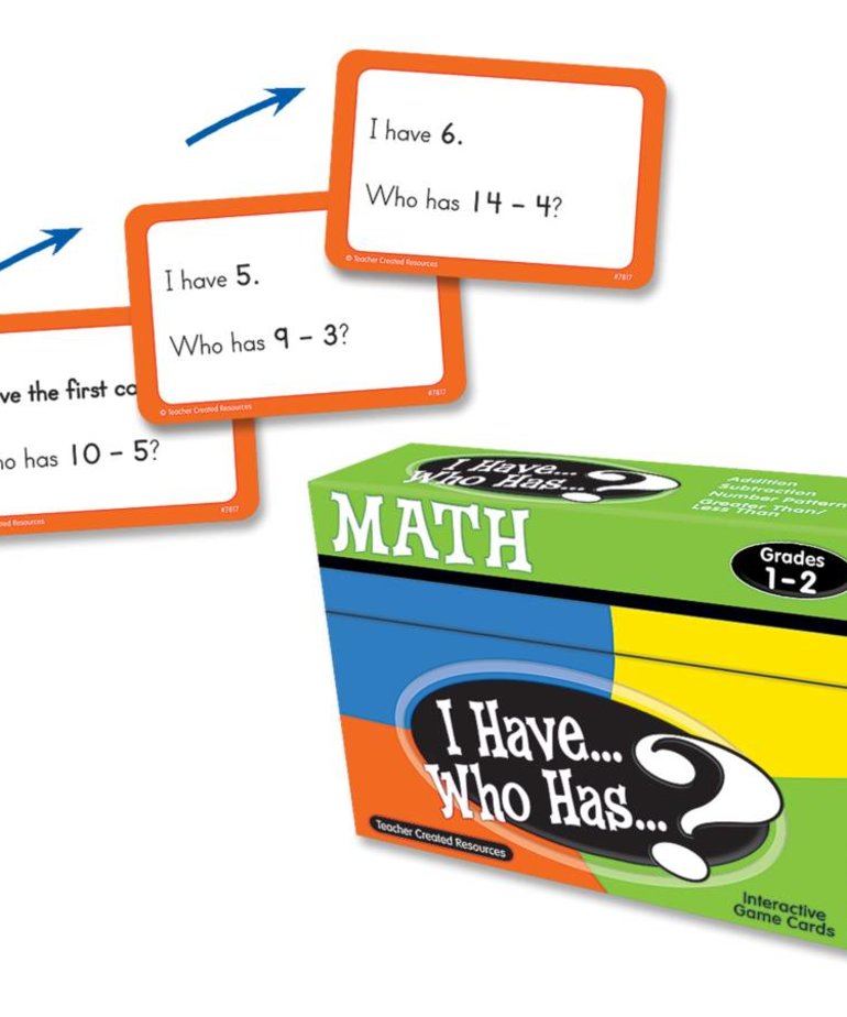 I Have Who Has...Math Game Grade 1-2