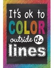 It's OK to Color Outside the Lines-Poster