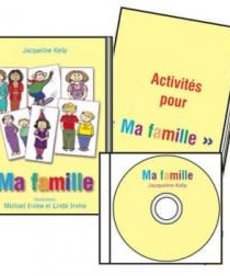 'Ma famille' French Book & CD set