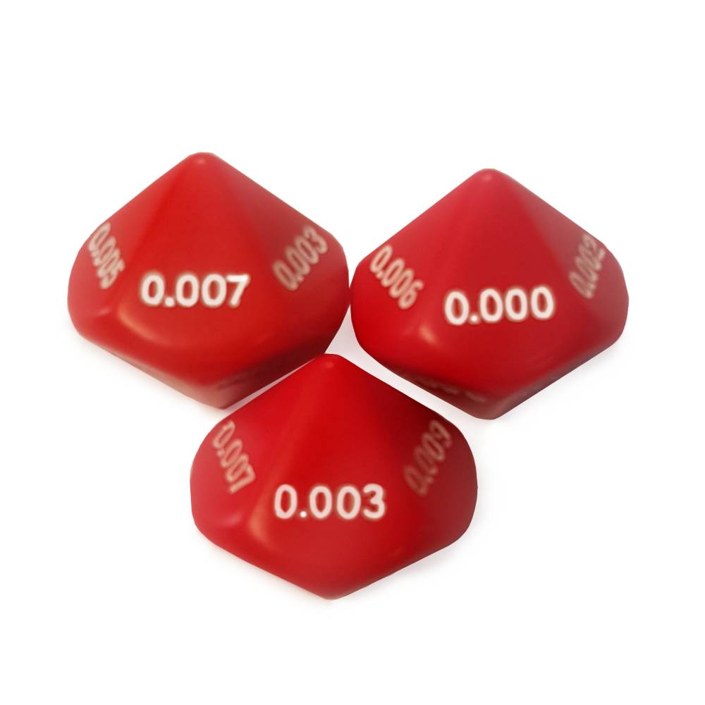 10-sided Thousandths Dice(.000-.009)