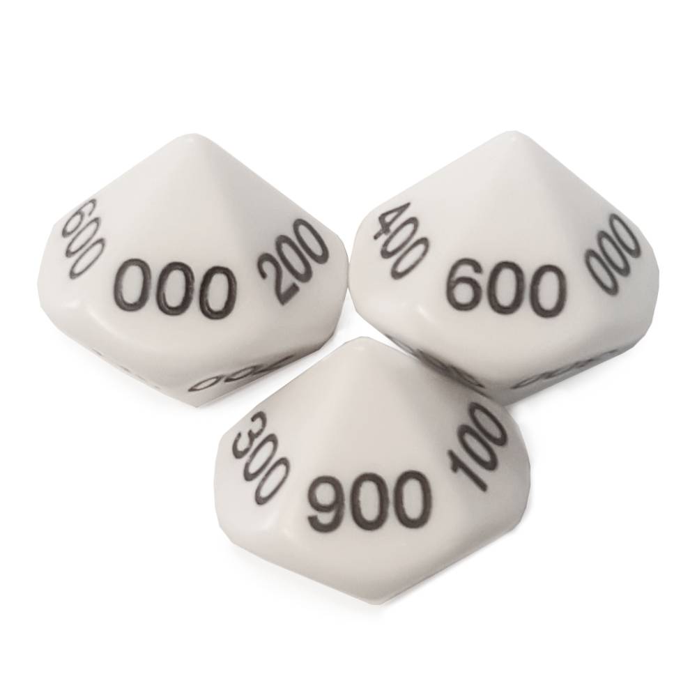10 sided 100's Dice