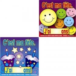 French Stickers - C’est ma fête!