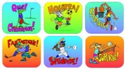 French Stickers - Sports