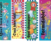French Bookmarks - Assorted Incentive