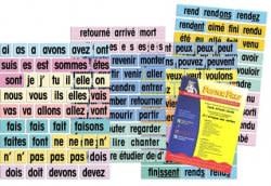 French Posters - Verb Attack cards & reproducibles