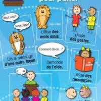 French Poster - Des Strategies pour parler