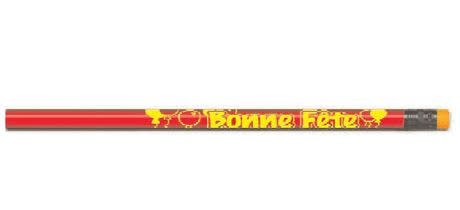 Bonne Fete (French) Pencils