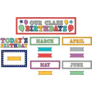 Our Class Birthdays MIni Bulletin Board