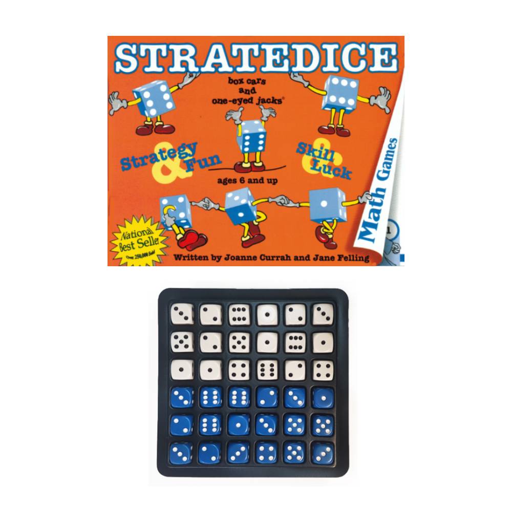 Stratedice Book & tray