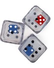 Double demo dice (blue,red)