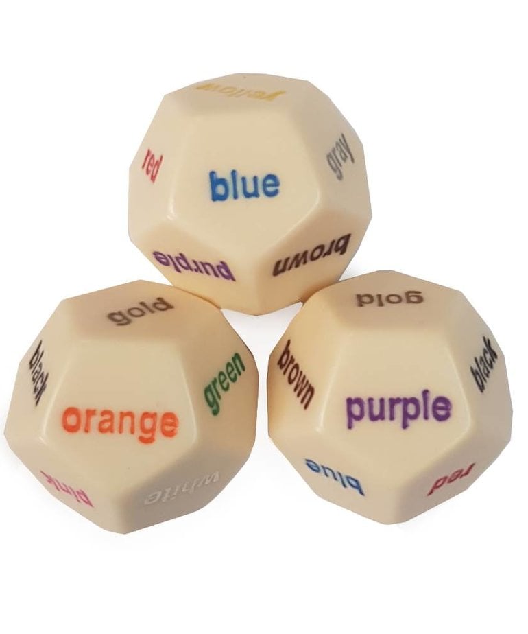 Color Word Dice