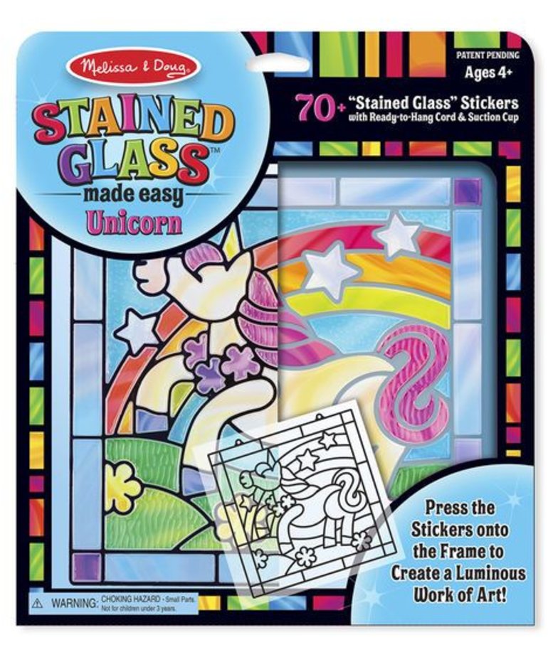 Stained Glass- Unicorn