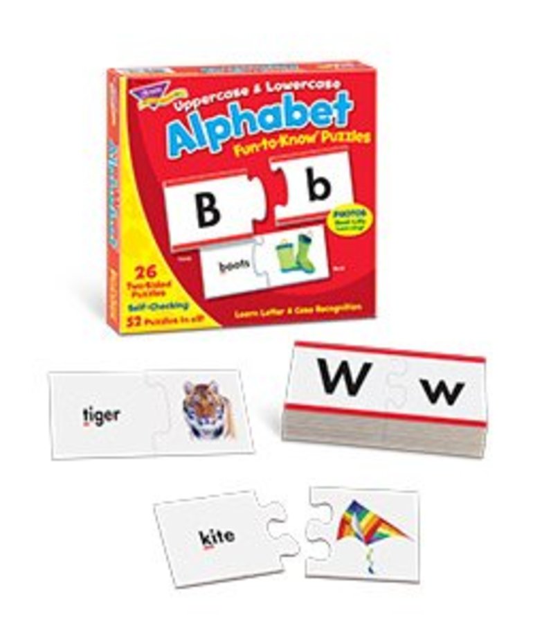 Uppercase & Lowercase Alphabet Puzzle