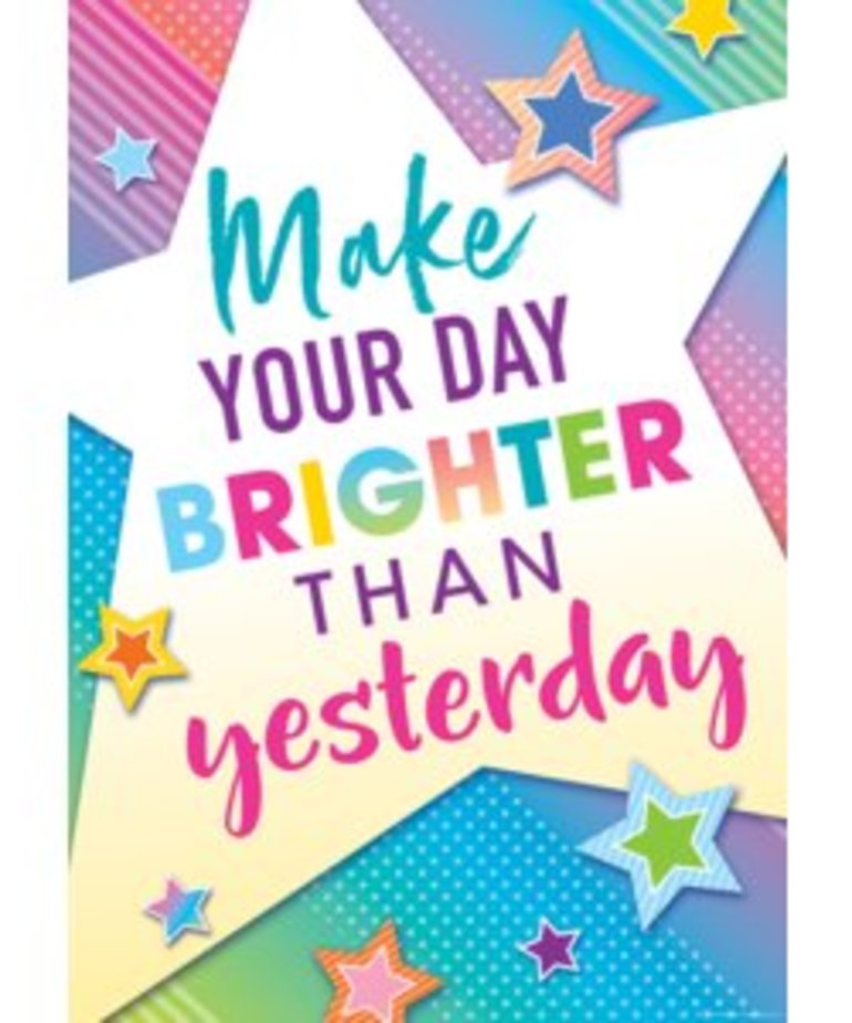 Make Your Day Brighter Than Yesterday-Poster