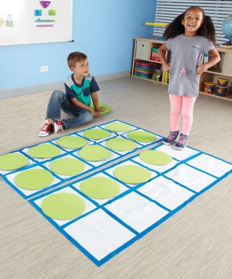 Learning Resources Ten Frame Floor Mat