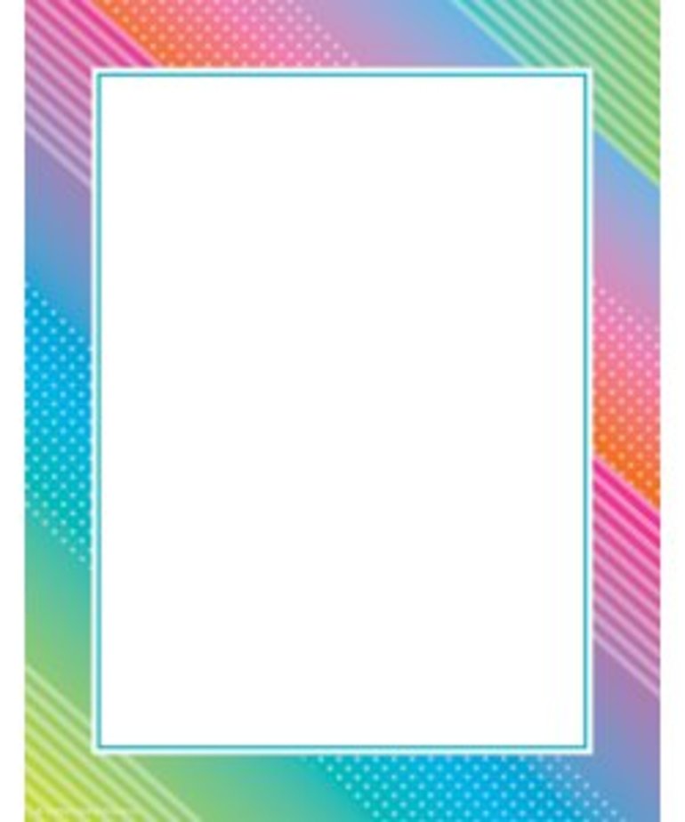 Colorful Vibes Computer Paper