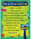 Pete the Cat How to Be A Cool Cat Chart
