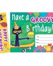 Pete the Cat Groovy Birthday Bookmark & Award