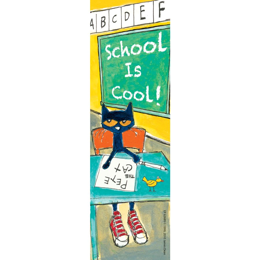 Pete the Cat Bookmarks - set of 36