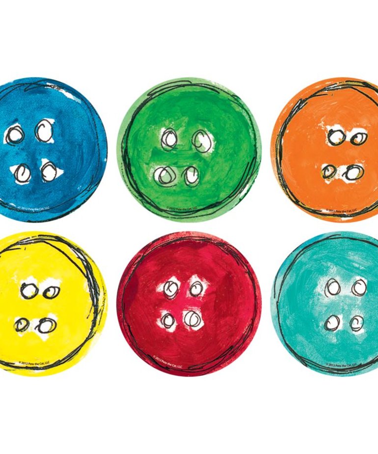 Pete the Cat Groovy Buttons Carpet Markers