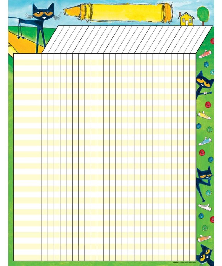 Pete the Cat Incentive Chart
