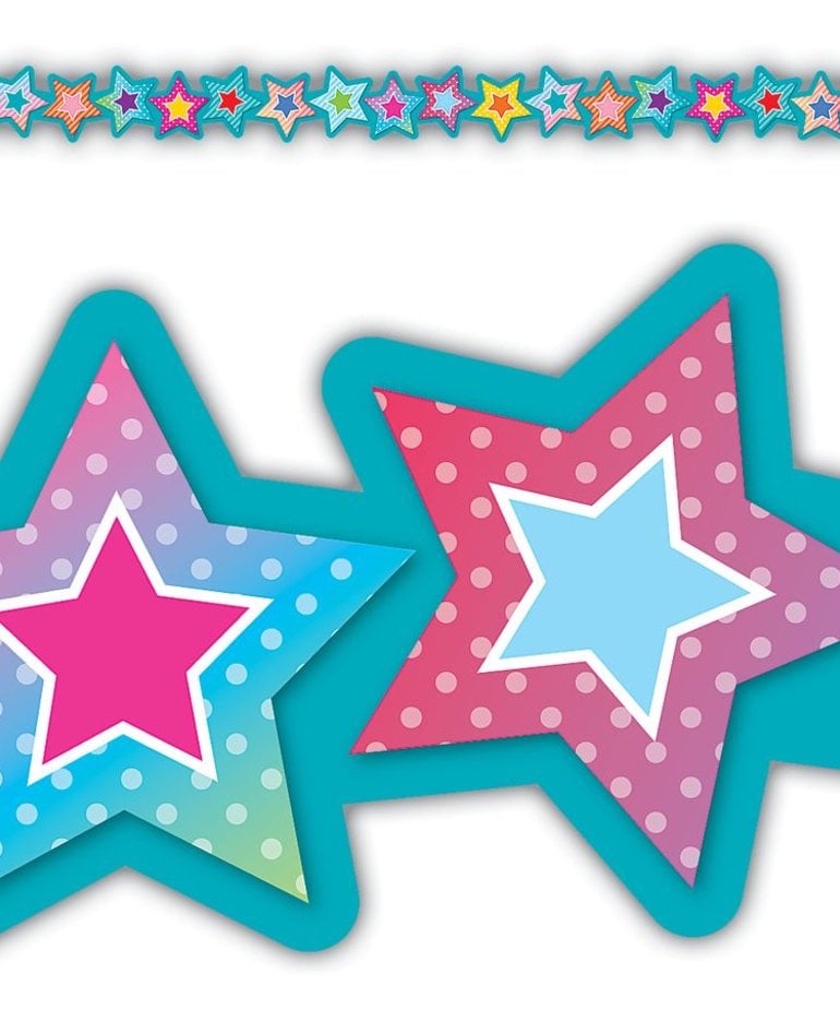 Stars Die-Cut Stars Border