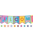 Colorful Vibes Welcome Bulletin Board