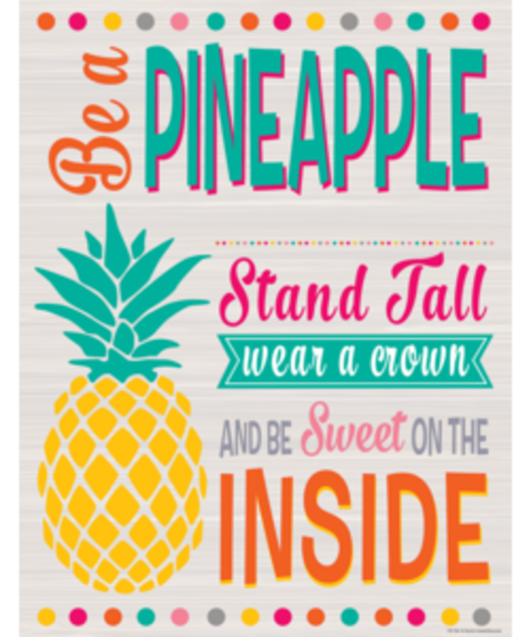 Tropical Punch Be a Pineapple Chart