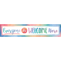 Everyone is Welcome Here Banner