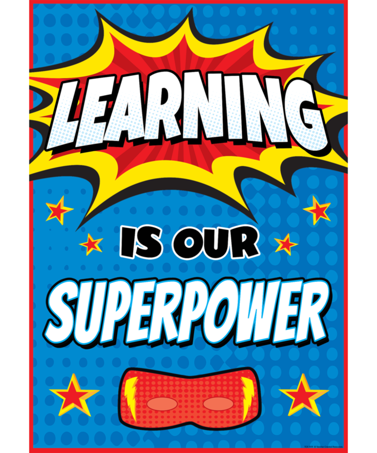 Learning is Our Superpower-Poster