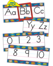 Alphabet Line Bulletin Board Set
