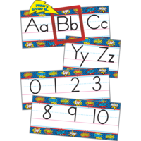 Alphabet Line Bulletin Board Set