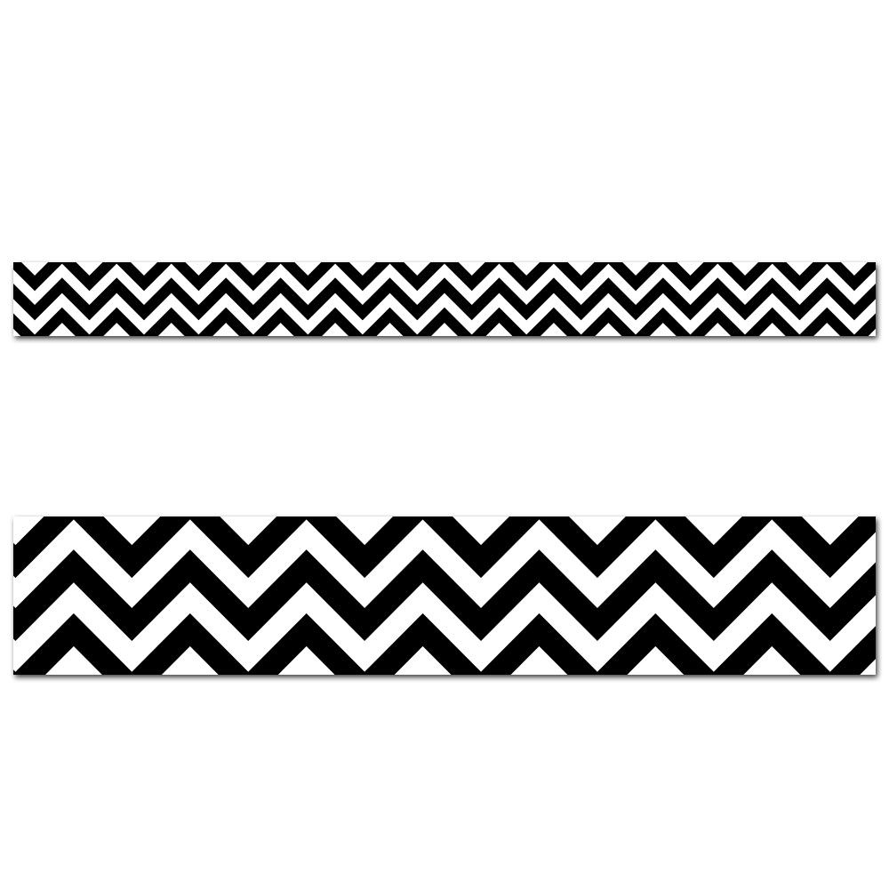 Black Chevron Border