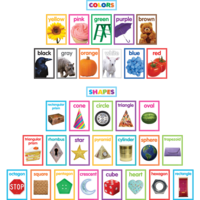 Colorful Shapes and Colors Bulletin Board