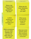 Foam Nonfiction Comprehension Cubes