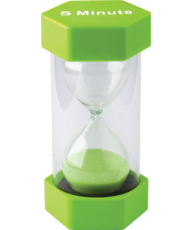 5 minute Sand TImer Large