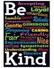 Be...Kind...-Poster