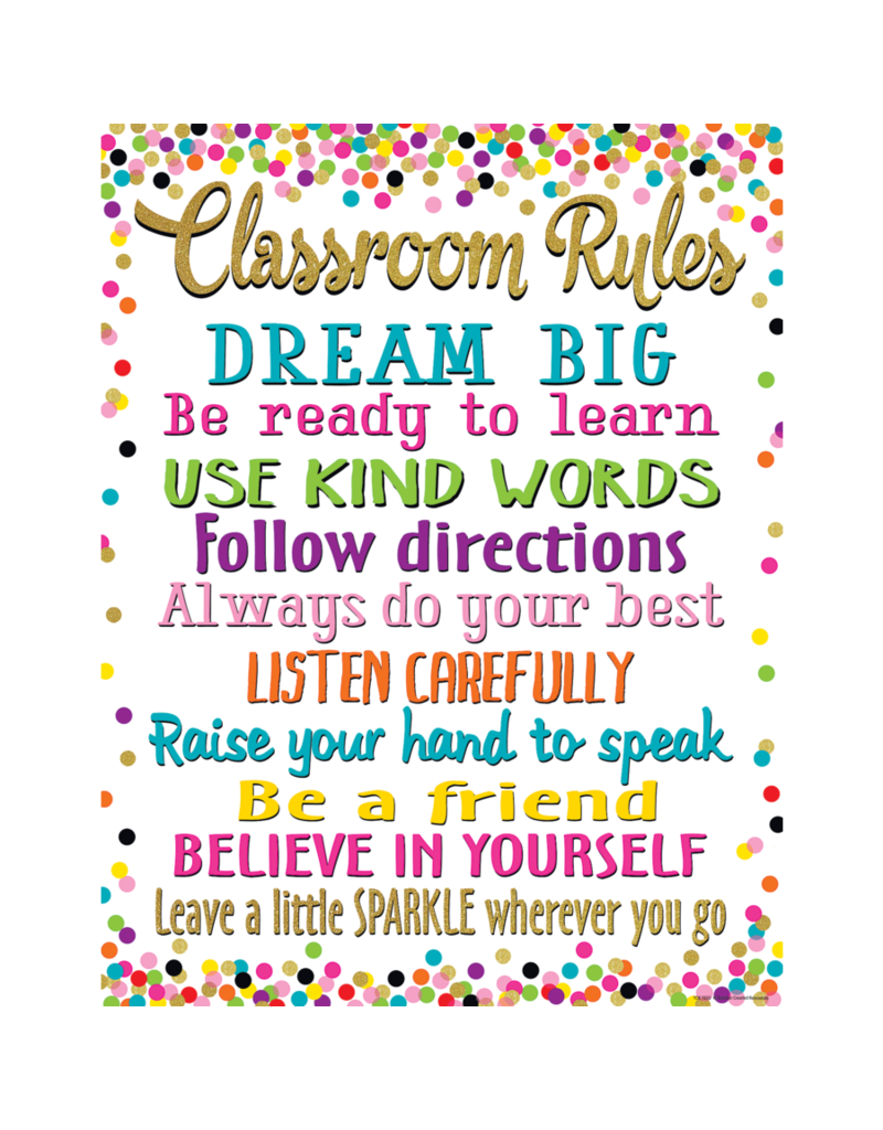 Classroom Rules Chart