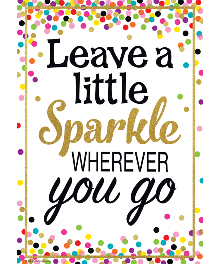 Leave a Little Sparkle...-Poster