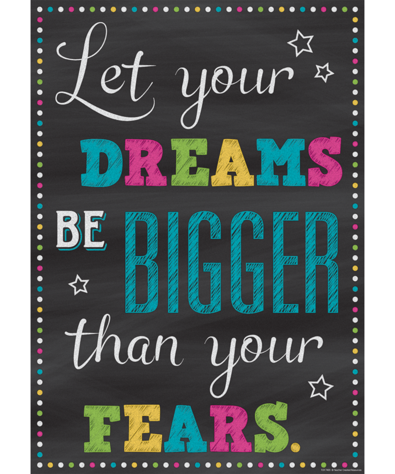 Let Your Dreams Be Bigger...-Poster