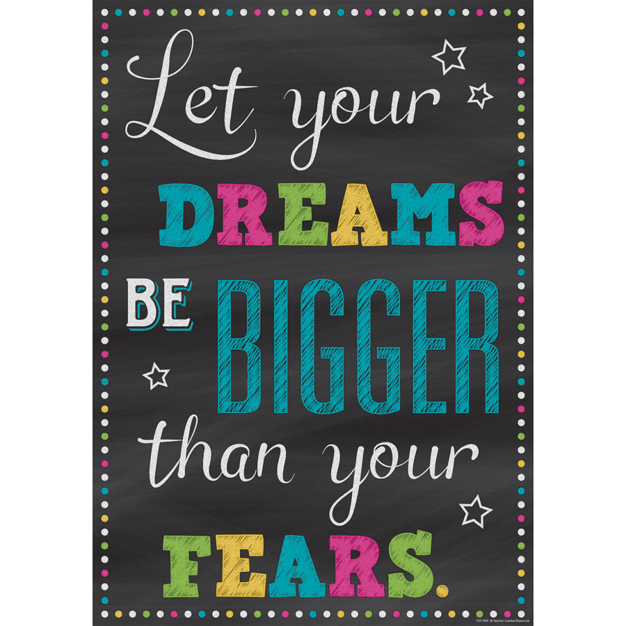 Let Your Dreams Be Bigger...-Poster