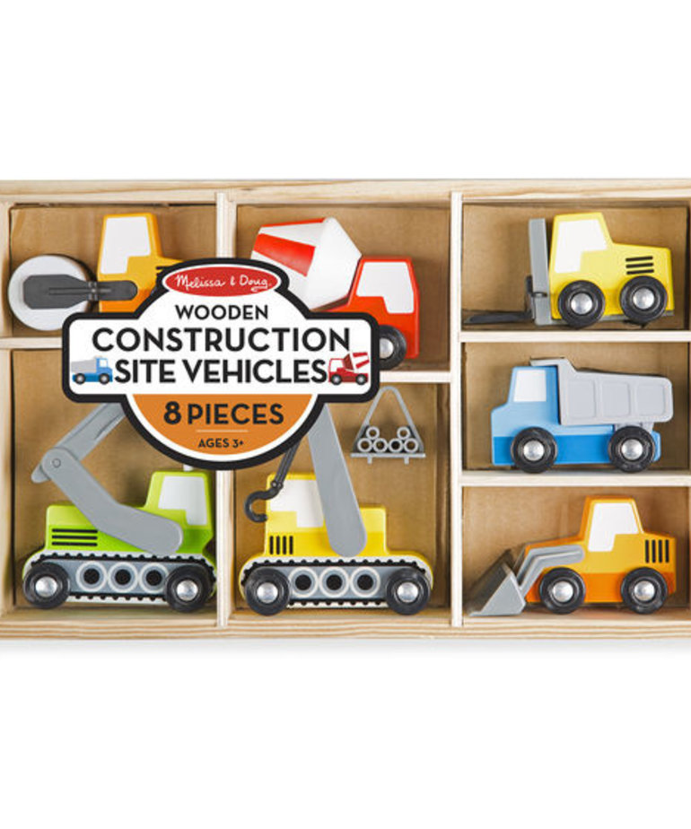 Wooden Construction Site Vehicles