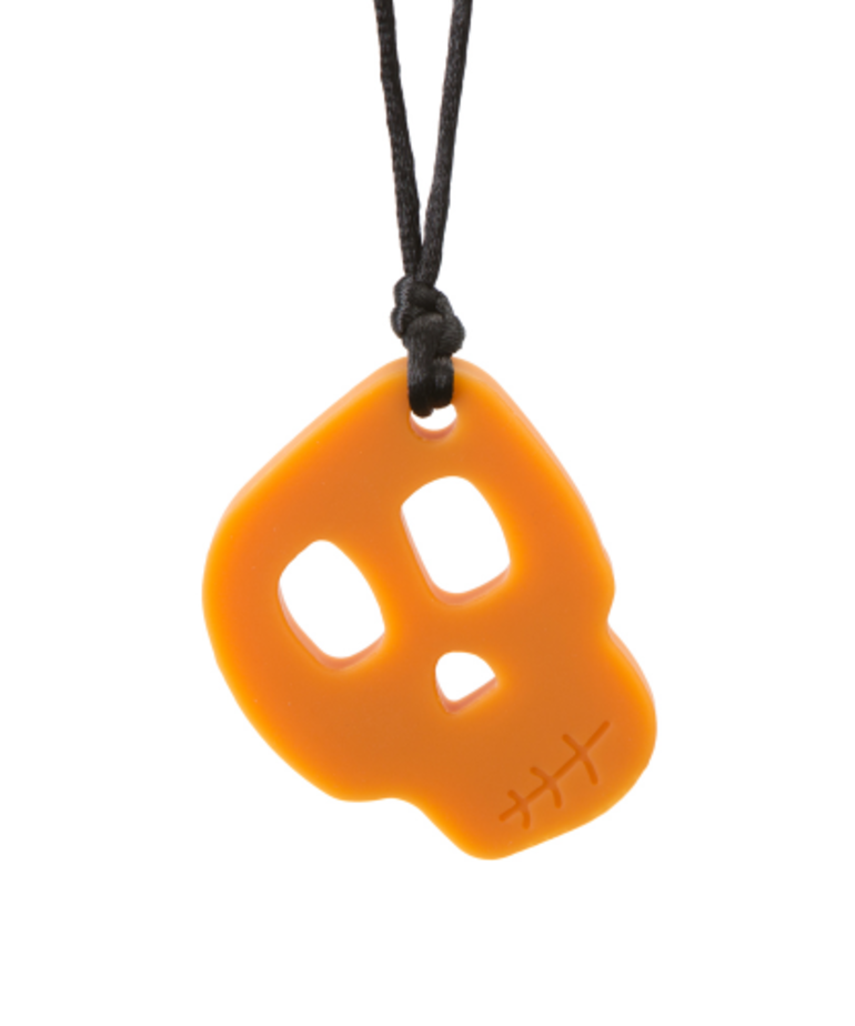 Skull Pendant- Orange