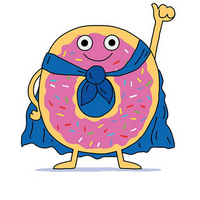 Donut Give Up-Poster