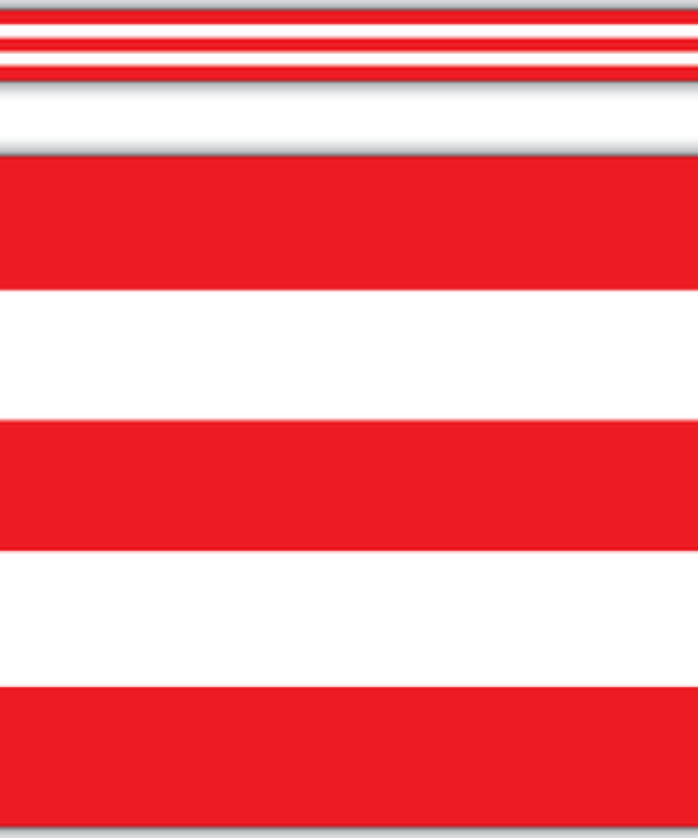 Teacher Created Resources Red and White Stripes Straight Border Trim