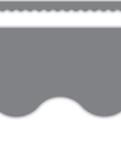 Teacher Created Resources Gray Scalloped Border Trim