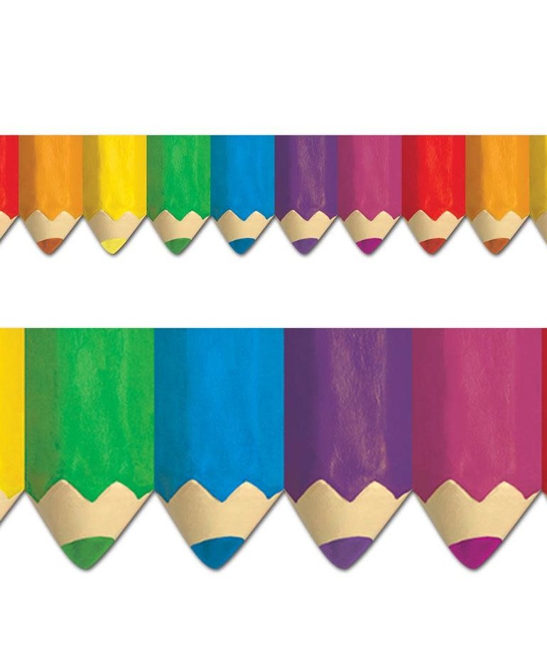 Jumbo Color Pencils Border