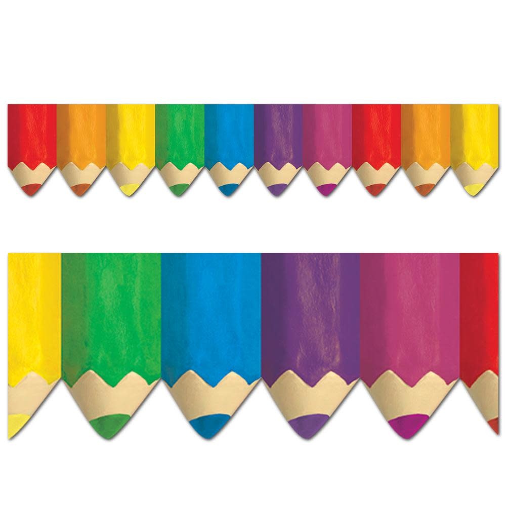Jumbo Color Pencils Border