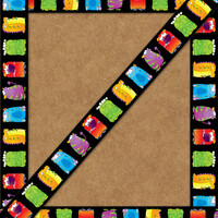 Monsters Straight Border